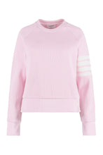 Load image into Gallery viewer, Cotton crew-neck sweater
