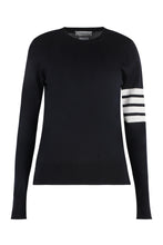 Load image into Gallery viewer, Crew-neck wool sweater
