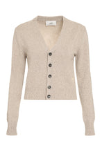 Load image into Gallery viewer, Wool and cashmere cardigan
