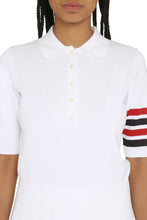 Load image into Gallery viewer, Knitted cotton polo shirt
