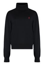 Load image into Gallery viewer, Turtleneck merino wool sweater
