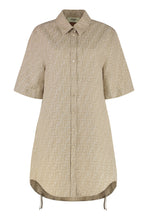Load image into Gallery viewer, Linen-cotton blend dress
