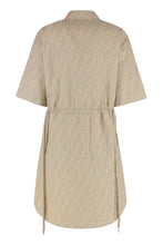 Load image into Gallery viewer, Linen-cotton blend dress
