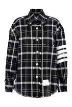 Load image into Gallery viewer, Check print cotton shirt
