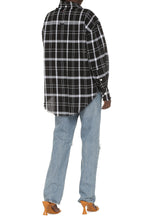 Load image into Gallery viewer, Check print cotton shirt
