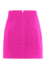 Load image into Gallery viewer, Flower tweed mini-skirt
