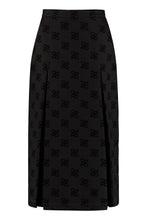 Load image into Gallery viewer, Cotton midi skirt
