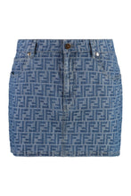 Load image into Gallery viewer, Denim mini skirt
