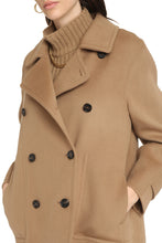 Load image into Gallery viewer, Fly double-breasted wool coat
