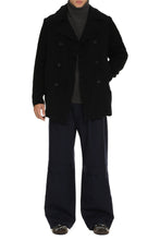 Load image into Gallery viewer, Wool blend peacoat
