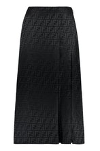 Load image into Gallery viewer, Silk midi skirt
