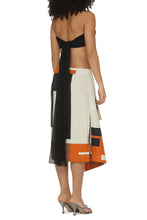 Load image into Gallery viewer, Printed poplin skirt
