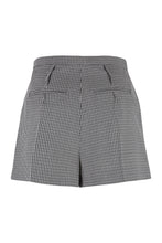 Load image into Gallery viewer, Houndstooth wool shorts
