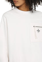Load image into Gallery viewer, Cotton crew-neck sweatshirt

