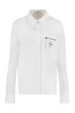 Load image into Gallery viewer, Chest-pocket cotton shirt
