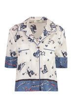 Load image into Gallery viewer, Printed silk shirt
