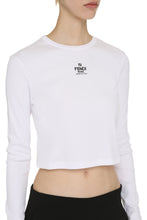 Load image into Gallery viewer, Long sleeve cotton t-shirt
