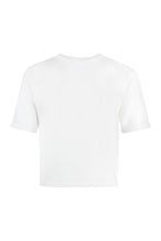 Load image into Gallery viewer, Cotton crew-neck T-shirt
