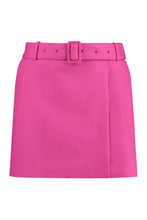 Load image into Gallery viewer, Wool wrap miniskirt
