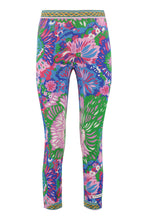 Load image into Gallery viewer, Printed silk-blend leggings
