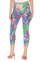 Load image into Gallery viewer, Printed silk-blend leggings
