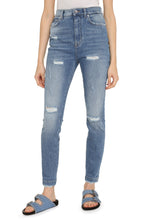 Load image into Gallery viewer, Grace high-rise skinny-fit jeans
