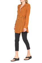Load image into Gallery viewer, Silk shirtdress
