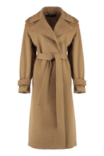 Load image into Gallery viewer, Belted wool coat
