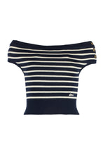 Load image into Gallery viewer, Striped knit top
