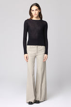 Load image into Gallery viewer, Funale knitted silk-blend t-shirt
