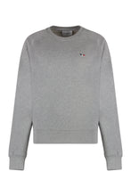 Load image into Gallery viewer, Cotton crew-neck sweatshirt
