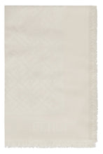 Load image into Gallery viewer, Wool and silk blend jacquard scarf
