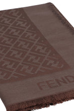 Load image into Gallery viewer, Scarf FF in silk and wool
