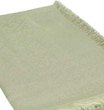 Load image into Gallery viewer, Scarf in silk and wool with jacquard FF motif
