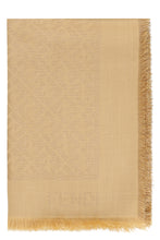 Load image into Gallery viewer, Jacquard shawl with frayed edges
