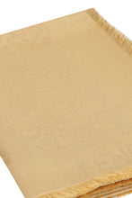Load image into Gallery viewer, Jacquard shawl with frayed edges

