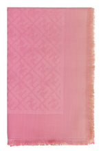Load image into Gallery viewer, Printed wool and silk blend shawl
