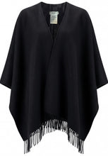 Load image into Gallery viewer, Cashmere and wool poncho

