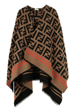 Load image into Gallery viewer, Wool cape coat
