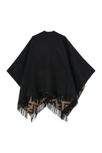 Load image into Gallery viewer, Poncho FF in cashmere and wool
