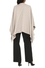 Load image into Gallery viewer, Wool and silk blend poncho
