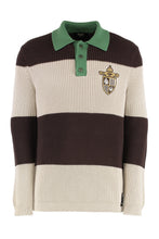 Load image into Gallery viewer, Knitted cotton polo shirt
