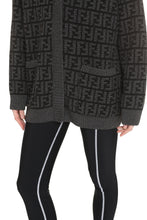 Load image into Gallery viewer, FF motif cashmere cardigan
