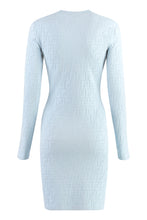Load image into Gallery viewer, Jacquard knit mini-dress
