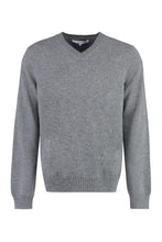 Load image into Gallery viewer, wool V-neck sweater
