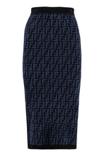 Load image into Gallery viewer, Velvet pencil skirt
