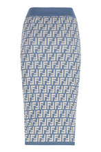Load image into Gallery viewer, Cotton midi skirt
