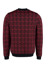 Load image into Gallery viewer, Wool-blend crew-neck sweater
