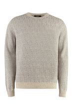 Load image into Gallery viewer, Jacquard crew-neck sweater
