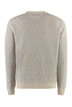 Load image into Gallery viewer, Jacquard crew-neck sweater
